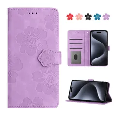 iPhone 15 pro ケース 手帳型 人気 おしゃれ アイフォン 15プロ ケース 手帳型 本革 PUレザー 耐衝撃 iPhone 15プロ ケース 手帳型 お洒落 iPhone15 pro 手帳型 ケース かわい い 美しい桜の柄ケース ア