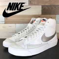 箱付き NIKE BLAZER MID 77 ナイキ ブレーザー ミッドカット 77 サミットホワイト シルバー 25cm U10216 CZ1055-112
