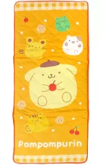 サンリオ当りくじ　ポムポムプリン お昼寝マット キキララ 1等 毛布 2025年最新】サンリオくじ ポムポムプリン お昼寝マットの人気