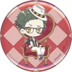 【中古】バッジ・ピンズ トレイ・クローバー 「ディズニー ツイステッドワンダーランド×OH MY CAFE 缶バッジ デフォルメver.」