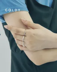 GOLDY/ゴールディ/3PCS タイニー ハート タトゥー セット リング/アクセサリー/5240601のサムネイル