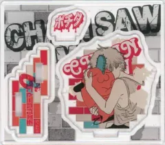 【中古】アクリルスタンド・アクリルパネル デンジ＆ポチタ 「チェンソーマン アクリルフィギュアコレクション 第1弾」