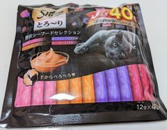 シーバ (Sheba) 猫用おやつ 贅沢シーフードセレクション 12g x 40