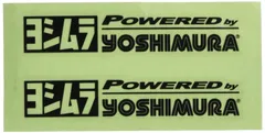 【人気商品】904-213-2100 YOSHIMURA ヨシムラステッカー(100mmブラック) ヨシムラ