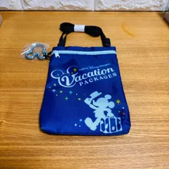 ディズニーランド バケーションパッケージ グッズ カラビナ 付き ショルダーバッグ / サコッシュ / ポーチ