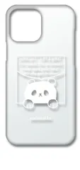【新品未使用】iPhone13 Pro Max アイフォン13プロマックス クリア ハードケース パンダ (フキダシ) 動物 ロゴ おしゃれ オシャレ かわいい 可愛い cl-iphone13max-288