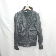 ◇ ⊇ DETAILS ディテールズ 長袖 ライダースジャケット サイズM ブラック系 メンズ E  【1502200013907】