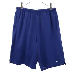 ナイキ 90s 00s 白タグ オールド スウェット ワンポイント刺繍 ショートパンツ M 紺 NIKE メンズ 【中古】  【230331】