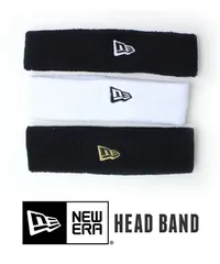ニューエラ ヘッドバンド NEWERA スポーツ 野球 ランニング サッカー パイル ロゴ ブラック ホワイト ロゴ メンズ 14164452 14164453 14164454