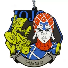 【中古】キーホルダー グイード・ミスタ＆セックス・ピストルズ ラバーチャーム 「一番くじ ジョジョの奇妙な冒険 GOLDEN WIND」 K賞 