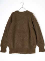 PHIGVEL MAKERS & Co./フィグベル MOHAIR KNITキッドモヘア クルーネックニット【1】【MKNA73795】