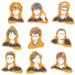 【中古】シール・ステッカー 全9種セット 「ハイキュー!! トレーディング Ani-Art 第1弾 アクリルステッカー ver.A」