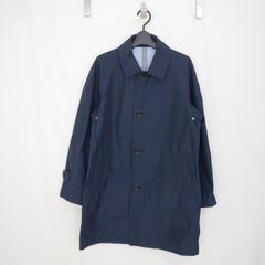 soe ソーイ WELLERS メンズ アウター ボンディング ステンカラーコート NAVY 1
