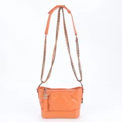 極美品 シャネル シリアルシール付 ガブリエル ドゥ スモール ホーボー チェーン ショルダーバッグ レザー 2WAY レディース RUE CO2-1【中古】