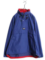 【お得なクーポン配布中!】 90s チャップス ラルフローレン セーリング アノラック ジャケット メンズ M 古着 オールド CHAPS ハーフジップ ポロ 収納 フード パーカー