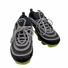 ナイキ NIKE AIR VAPORMAX 97 BLACK/VOLT-METALLIC SILVER メンズ JPN：28.5 のサムネイル