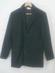 ◇ SOYOUS ソユーズ バックスリット 長袖 チェスター コート サイズM ブラック メンズ E  【1305090006390】