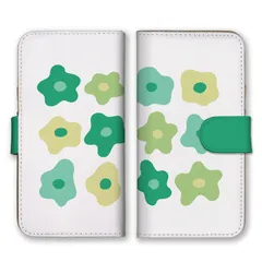 iPhone14 ケース 手帳型 アイフォン14 スマホケース 携帯ケース 花柄 フラワー かわいい 可愛い おしゃれ 大人女子 白 ホワイト 水色 カラー08