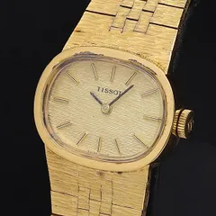 TISSOT ティソ 手巻き　腕時計 ゴールド 動作品 TISSOT ティソ STYLIST スタイリスト 手巻き レディースウォッチ