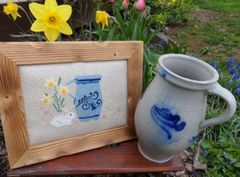 ★ 🟦⬜🟥クロスステッチ チャート 図案 ⭐Couleur d'Etoile 【 Un printemps en Alsace  】◆アルザスの春◆ フランス 輸入クロスステッチ 刺繍 可愛い 雪 星