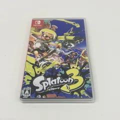 任天堂 - 新品未開封　スプラトゥーン3 ソフト スプラトゥーン 【2024年7月18日 発売】任天堂 スプラトゥーン