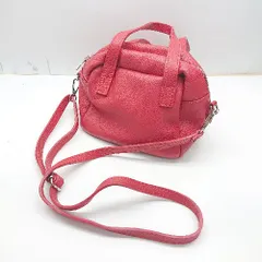 ◇ Θ MARLON FIRENZE マーロンフィレンツェ 2way ショルダーバッグ レッド レディース E  【1503050011587】