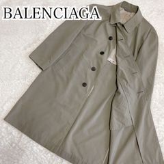 【レア】BALENCIAGA ヴィンテージ ステンカラーコート グレー