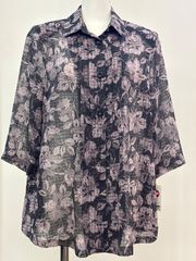 日除けにも！上品な七分袖ブラウス❤︎ミセス•シニア･高齢者•おばあちゃん服❤︎母の日や敬老の日にも！