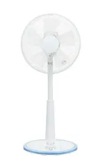 未使用品 ユアサ YT-3003T-WH リビング扇風機 YUASA サーキュレーター 扇風機 首振り ホワイト 5枚羽根