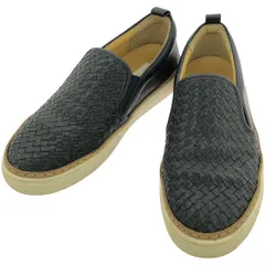 MACKINTOSH PHILOSOPHY マッキントッシュ フィロソフィー レザースリッポンスニーカー  ネイビー 23