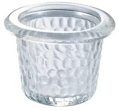 【数量限定】ヤンキーキャンドル カメヤマキャンドルハウス 灯りの放射を楽しめるキャンドルホルダー ハンマードグラスライトハウス クリア