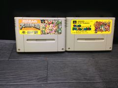 [高橋名人の大冒険島][スーパーマリオワールド] スーファミ SFC ソフト mEE551 ● ★