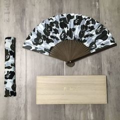 ★京都限定★ 舞扇堂 扇子 Kyoto Color Camo a bathing ape BAPE folding fan エイプ ベイプ アベイシングエイプ 迷彩 都市限定 NIGO