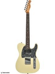 限定カラー登場！Bacchus バッカス BTE-2-RSM/R-BPPG OWH オリンピックホワイト ブラックパールピックガード ローステッドメイプルネック エレキギター ギター テレキャスタイプ