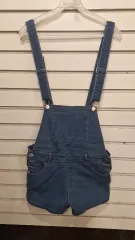 未使用 新品 送料無料) 黒ウサギ デニム サスペンダー M