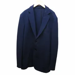 ジョセフ JOSEPH 美品 テーラードジャケット ブレザー シングル ストレッチ有 紺 ネイビー 52 約XL ■GY19 0608のサムネイル