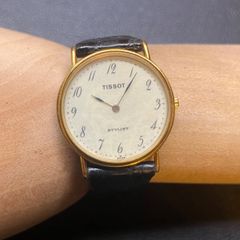 TISSOT ティソ QZ F263 デイト文字盤:ホワイトSWISS MADE - メルカリ