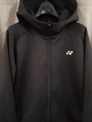 YONEX ヨネックス テックジップパーカー 黒 L トレーニングウェア