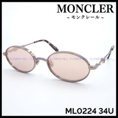 モンクレール サングラス オーバルゴールドピンクミラーレンズ メタル MONCLER モンクレール サングラス ML0109 メンズ レディース