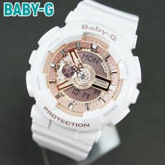 Baby-G ベビーG レディース アナデジ 海外モデル 白 BA-110RG-7A 楽天市場】CASIO Baby-G カシオ ベビーG ベイビージー BA-110XRG