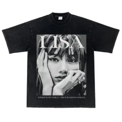 【新品、未使用】LISA Tシャツ 2025年最新】blackpink tシャツ lisaの人気アイテム - メルカリ