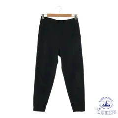 ☆美品 UNIQLO ユニクロ ボトムス カジュアルパンツ 紐付き 薄手 シンプル レディース ブラック M 901-10662 送料無料 古着