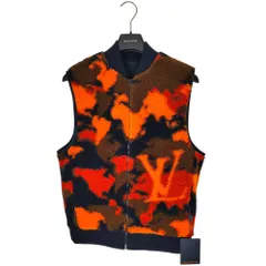 LOUIS VUITTON フード付きベスト 42 ダミエ LOUIS VUITTON フード付きベスト 42 ダミエ コットンダミエパーカ