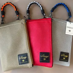 ミオオッジ MIOOGGI 軽量 柔らか素材 パラコードメッシュ 2WAYスマートフォンポシェット　ギフト　クリスマス　プレゼント　レディース　ショルダーバック