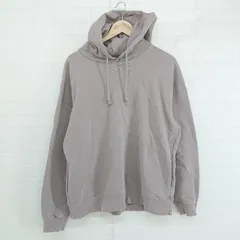 ◇ WYM LIDNM ウィム バイ リドム 長袖 プルオーバー パーカー サイズM ベージュ メンズ E  【1303140011080】