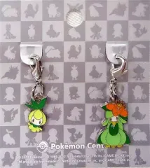 【中古】キーホルダー・マスコット(キャラクター) 548.チュリネ&549.ドレディア 全国ずかんメタルチャーム(2個セット) 「ポケットモンスター」 ポケモンセンター限定のサムネイル