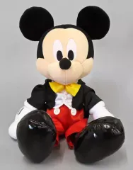 ミッキーマウス　燕尾服　ぬいぐるみ　大 燕尾服姿2サイズ！東京ディズニーランド「ミッキーマウス
