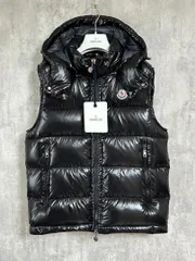 ☆新品未使用タグ付き・本物保証☆ MONCLER BORMES ボルム ダウンベスト TG1～TG5 ブラック色 M～XXLサイズ　人気モデル！！