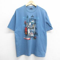 FR2 DOKO？コラボ 半袖 Tシャツ 浮世絵 人力車 富士山 ウサギ XL 