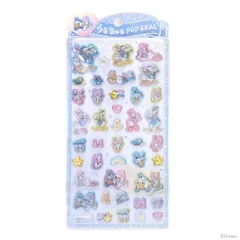 ディズニー　ドナルド＆デイジー柄　うるちゅるポップシール　カミオジャパン　disny　Donald&Daisy　4550451322269